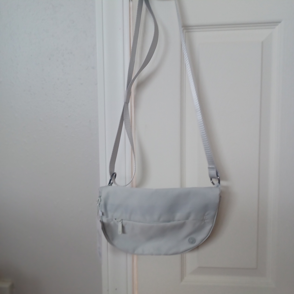Stylish Gray Crossbody Bag